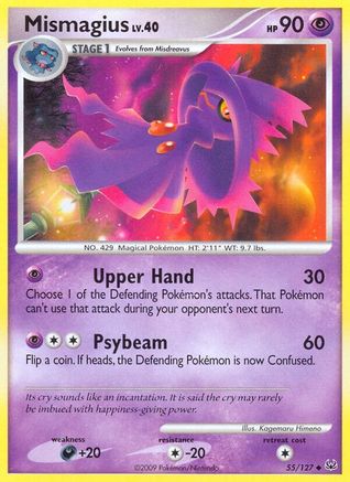 Mismagius 55/127 - Platinum Reverse Holofoil - Poke-Collect