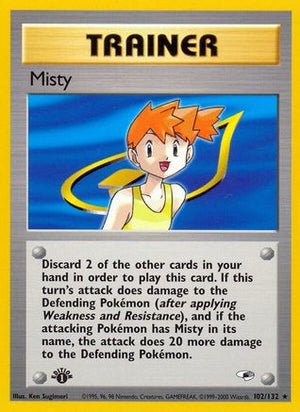Misty (102) 102/132 - Gym Heroes Unlimited - Poke-Collect
