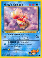 Misty's Goldeen (85) 85/132 - Gym Heroes Unlimited - Poke-Collect