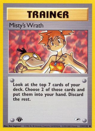 Misty's Wrath 114/132 - Gym Heroes Unlimited - Poke-Collect