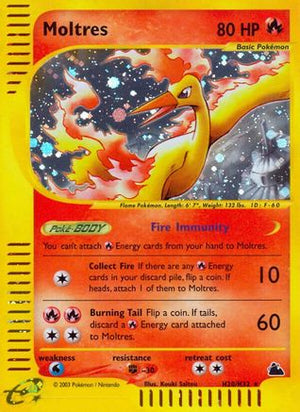 Moltres H20/144 - Skyridge Holofoil