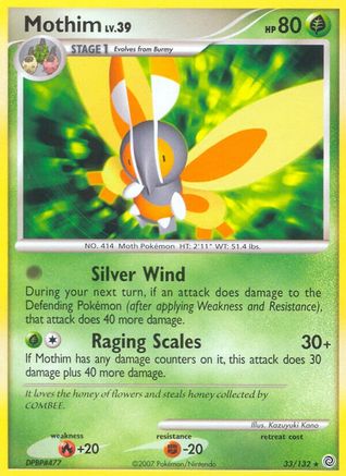 Mothim 33/132 - Secret Wonders Reverse Holofoil - Poke-Collect