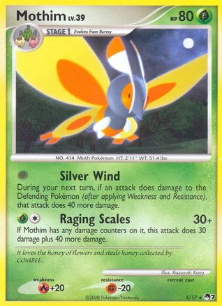 Mothim 5/17 - POP Series 7 - Poke-Collect