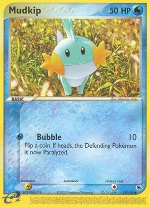 Mudkip - 59/109 59/109 - Ruby and Sapphire - Poke-Collect