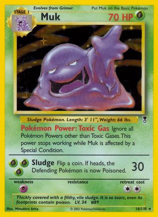 Muk 16/110 - Legendary Collection Reverse Holofoil - Poke-Collect