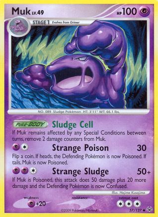 Muk 57/127 - Platinum - Poke-Collect