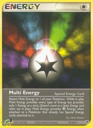 Multi Energy 93/100 - Sandstorm Reverse Holofoil