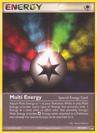 Multi Energy 89/108 - Power Keepers Reverse Holofoil - Poke-Collect