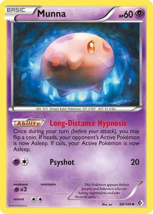 Munna 68/149 - Boundaries Crossed Reverse Holofoil - Poke-Collect