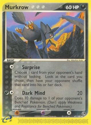 Murkrow 47/100 - Sandstorm - Poke-Collect