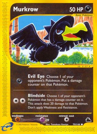 Murkrow 79/144 - Skyridge - Poke-Collect