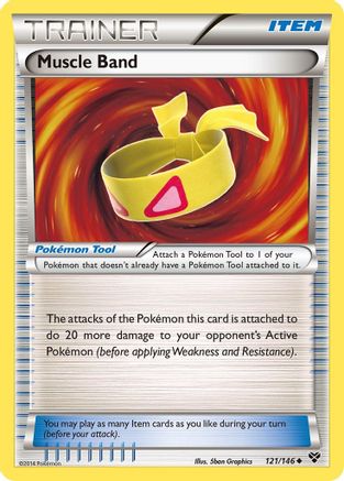 Muscle Band 121/146 - XY Base Set - Poke-Collect