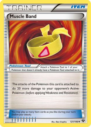 Muscle Band 121/146 - XY Base Set - Poke-Collect