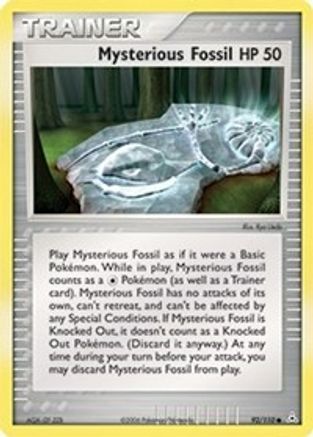 Mysterious Fossil 92/110 - Holon Phantoms - Poke-Collect