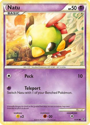 Natu 55/95 - HSUnleashed Reverse Holofoil