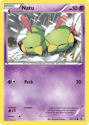 Natu 55/113 - Legendary Treasures - Poke-Collect