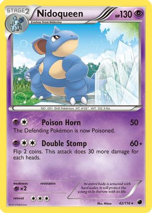 Nidoqueen 42/116 - Plasma Freeze - Poke-Collect