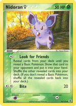 Nidoran F 70/112 - FireRed & LeafGreen Reverse Holofoil - Poke-Collect