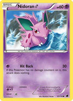 Nidoran M 43/116 - Plasma Freeze Reverse Holofoil - Poke-Collect