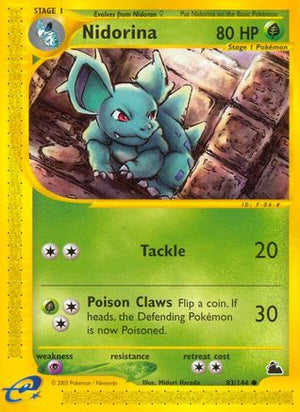 Nidorina 83/144 - Skyridge - Poke-Collect