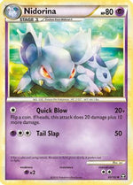 Nidorina 45/102 - Triumphant Reverse Holofoil - Poke-Collect