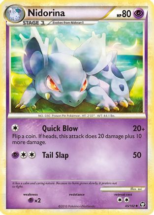 Nidorina 45/102 - Triumphant - Poke-Collect