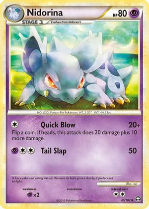 Nidorina 45/102 - Triumphant - Poke-Collect