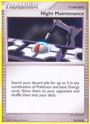 Night Maintenance 113/123 - Mysterious Treasures - Poke-Collect