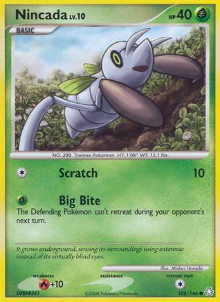 Nincada 108/146 - Legends Awakened - Poke-Collect
