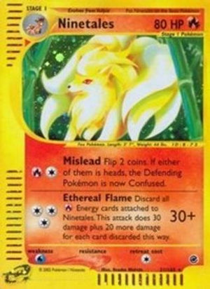 Ninetales (21) 21/165 - Expedition Reverse Holofoil - Poke-Collect