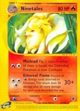 Ninetales (57) 57/165 - Expedition Reverse Holofoil - Poke-Collect