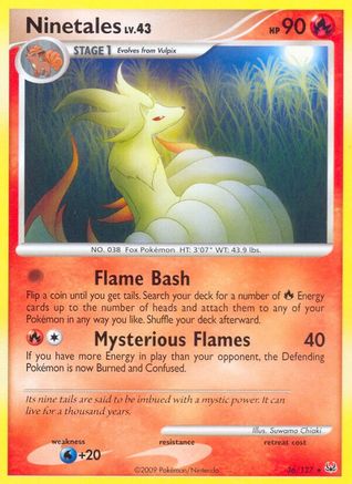 Ninetales 36/127 - Platinum - Poke-Collect