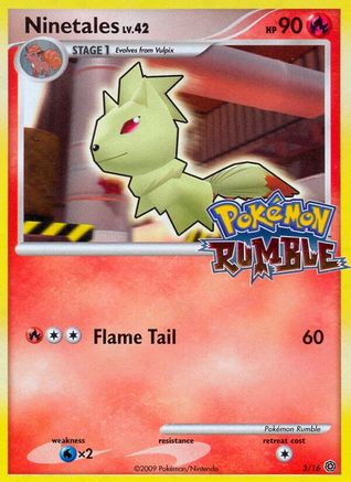 Ninetales 3/16 - Rumble - Poke-Collect