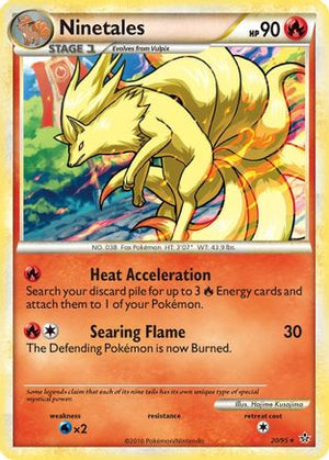 Ninetales 20/95 - HSUnleashed Reverse Holofoil