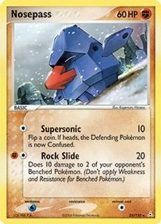 Nosepass 25/110 - Holon Phantoms Reverse Holofoil - Poke-Collect