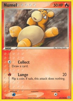 Numel - 057/106 57/106 - Emerald - Poke-Collect