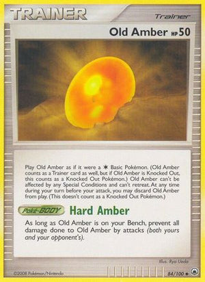 Old Amber 84/100 - Majestic Dawn Reverse Holofoil - Poke-Collect