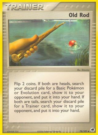 Old Rod 78/101 - Dragon Frontiers - Poke-Collect