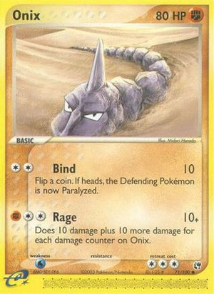 Onix 71/100 - Sandstorm