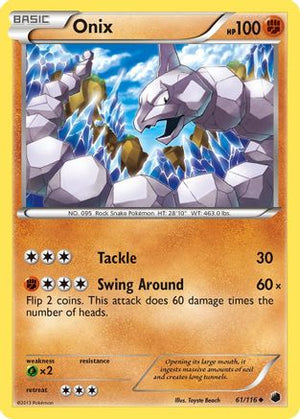 Onix 61/116 - Plasma Freeze Reverse Holofoil - Poke-Collect
