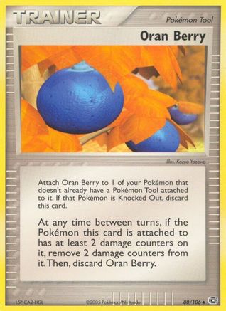Oran Berry 80/106 - Emerald - Poke-Collect