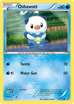 Oshawott (27) 27/114 - Black and White Reverse Holofoil - Poke-Collect