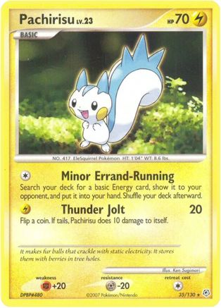 Pachirisu 35/130 - Diamond and Pearl - Poke-Collect