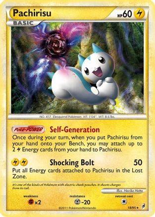 Pachirisu 18/95 - Call of Legends Holofoil - Poke-Collect