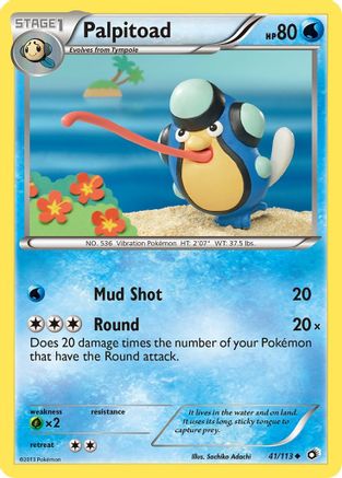 Palpitoad 41/113 - Legendary Treasures - Poke-Collect