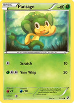 Pansage 7/114 - Black and White Reverse Holofoil - Poke-Collect