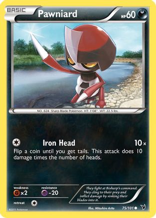 Pawniard (75) 75/101 - Noble Victories - Poke-Collect
