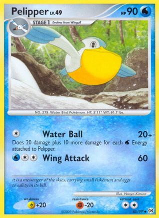 Pelipper (45) 45/99 - Arceus Reverse Holofoil - Poke-Collect