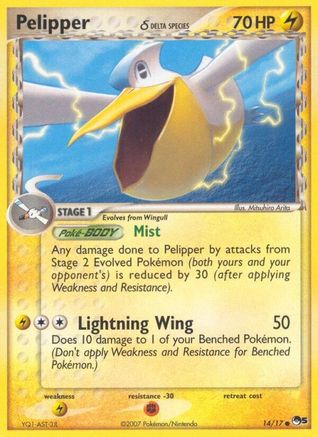 Pelipper (Delta Species) 14/17 - POP Series 5 - Poke-Collect