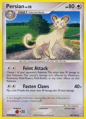Persian 68/146 - Legends Awakened Reverse Holofoil - Poke-Collect